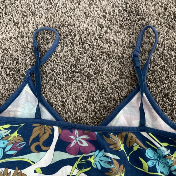 Energie blue floral tank top - Picture 6 of 6